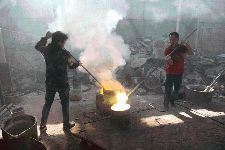 Huaiji blacksmith Su Xifen: stick to 38 years, hope casting craftsmanship will be passed on from generation to generation
