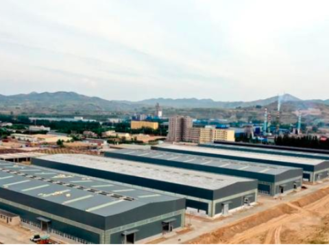 Lanxian Economic and Technological Development Zone Foundry Industrial Park Standardized Plant Project Completed
