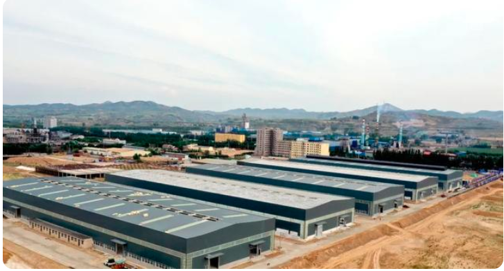 Lanxian Economic and Technological Development Zone Foundry Industrial Park Standardized Plant Project Completed