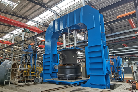 The first large-caliber hydraulic testing machine in China was successfully tested in Taojiang Xinxing The first large-caliber hydraulic testing machine in China was successfully tested in Taojiang Xinxing