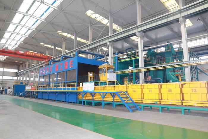 Shandong Energy Chaili Coal Mine Rongda Precision Casting Branch's casting production and sales hit a record high Shandong Energy Chaili Coal Mine Rongda Precision Casting Branch's casting production and sales hit a record high