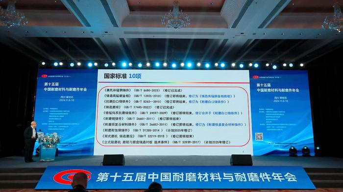 More than 300 experts, scholars, and industry representatives gathered in Yanbian, Sichuan to discuss the development prospects of the wear-resistant casting industry