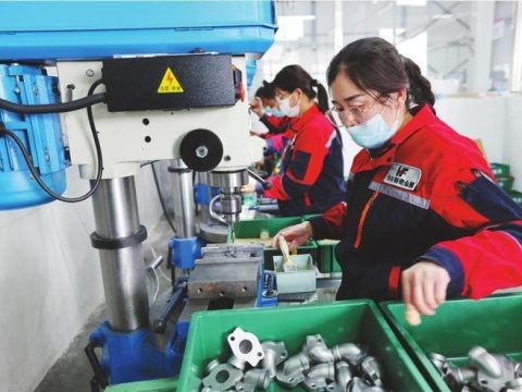 Precision casting production line fully opens firepower Precision casting production line fully opens firepower