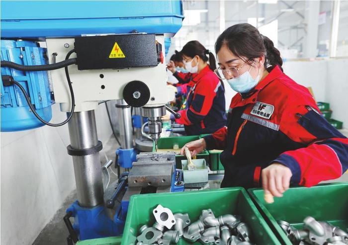 Precision casting production line fully opens firepower