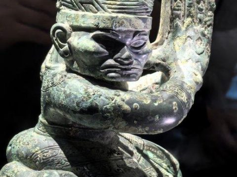 Sanxingdui site displays bronze casting techniques of ancient Shu civilization