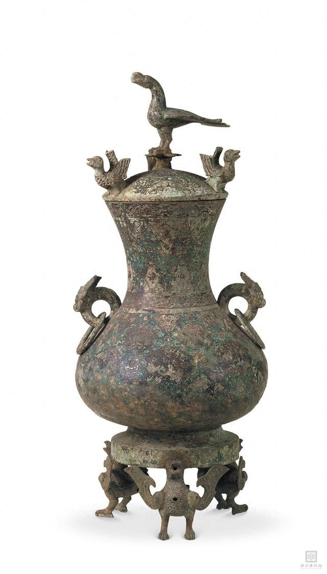 What to see in Nanjing’s museums | “Flying birds standing on gold and silver”: This wine vessel can be called a model of bronze casting during the Warring States Period What to see in Nanjing’s museums | “Flying birds standing on gold and silver”: This wine vessel can be called a model of bronze casting during the Warring States Period